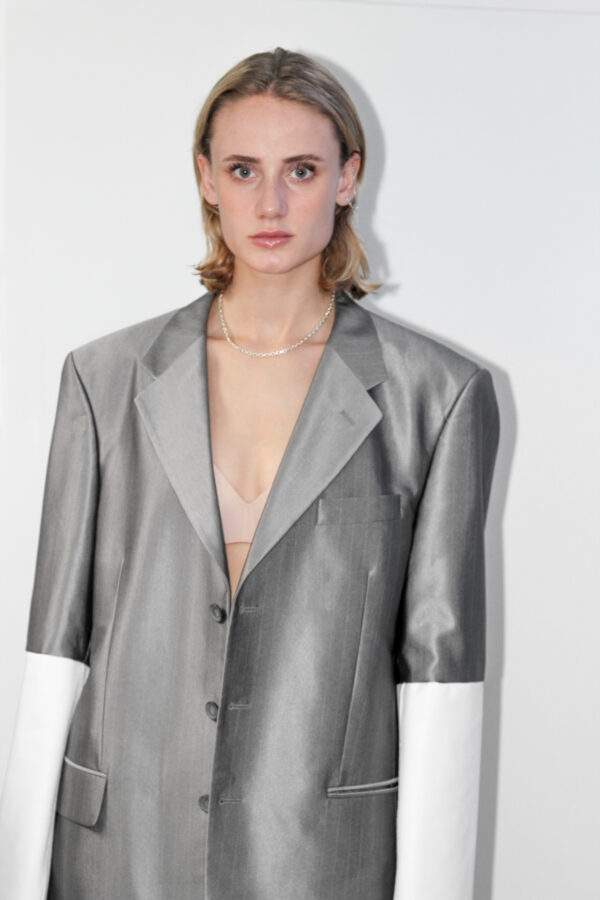 silver shine suit kunz
